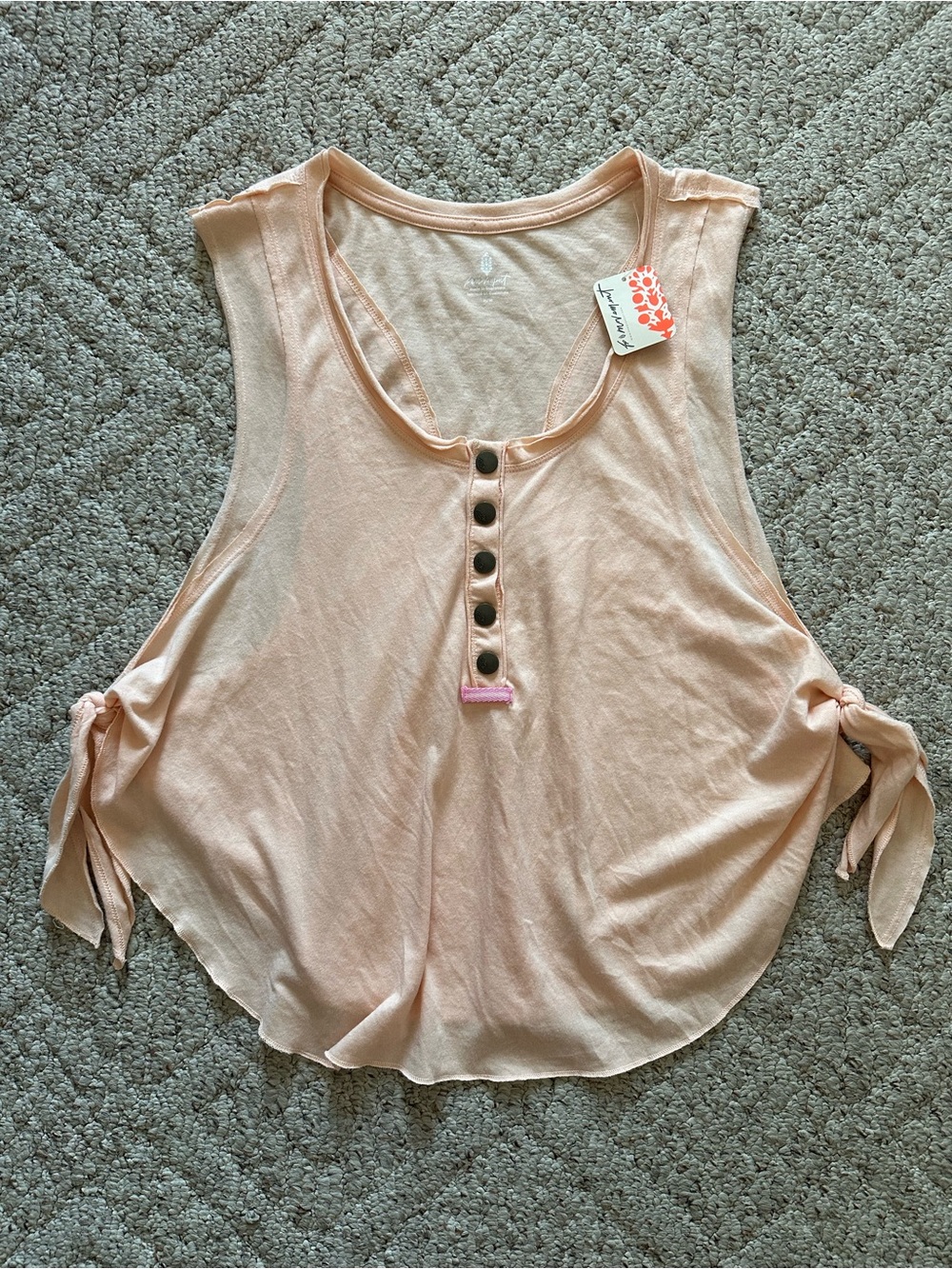 FP Movement Women's High Tide Side Tie Tank Top NWT